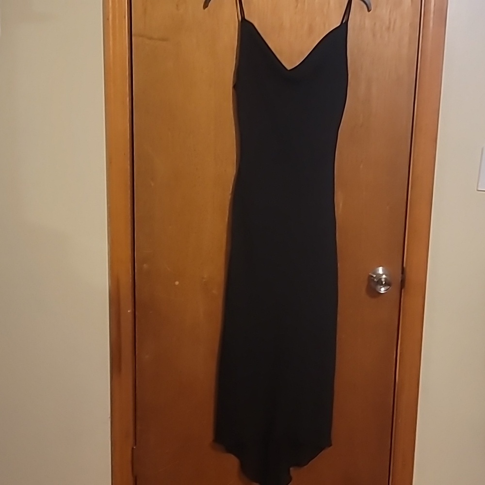 Black high/low  dress